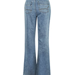 Jeans Algodón Orgánico Mujer Thau Azul Rockford