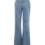 Jeans Algodón Orgánico Mujer Thau Azul Rockford