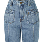 Jeans Algodón Orgánico Mujer Thau Azul Rockford