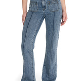 Jeans Algodón Orgánico Mujer Thau Azul Rockford