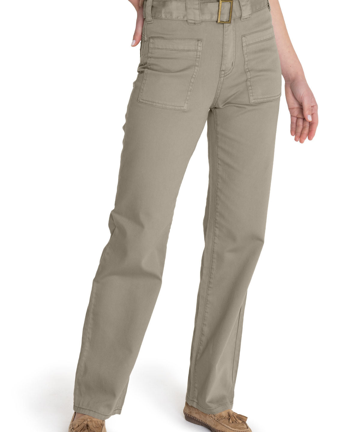 Jeans Algodón Orgánico Mujer Remao Verde Rockford