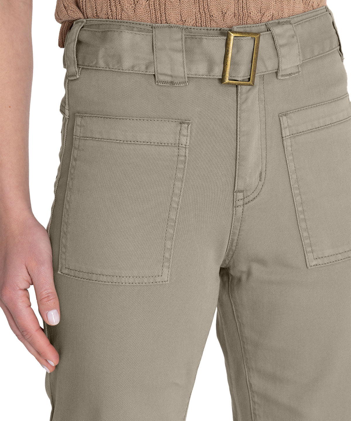 Jeans Algodón Orgánico Mujer Remao Verde Rockford