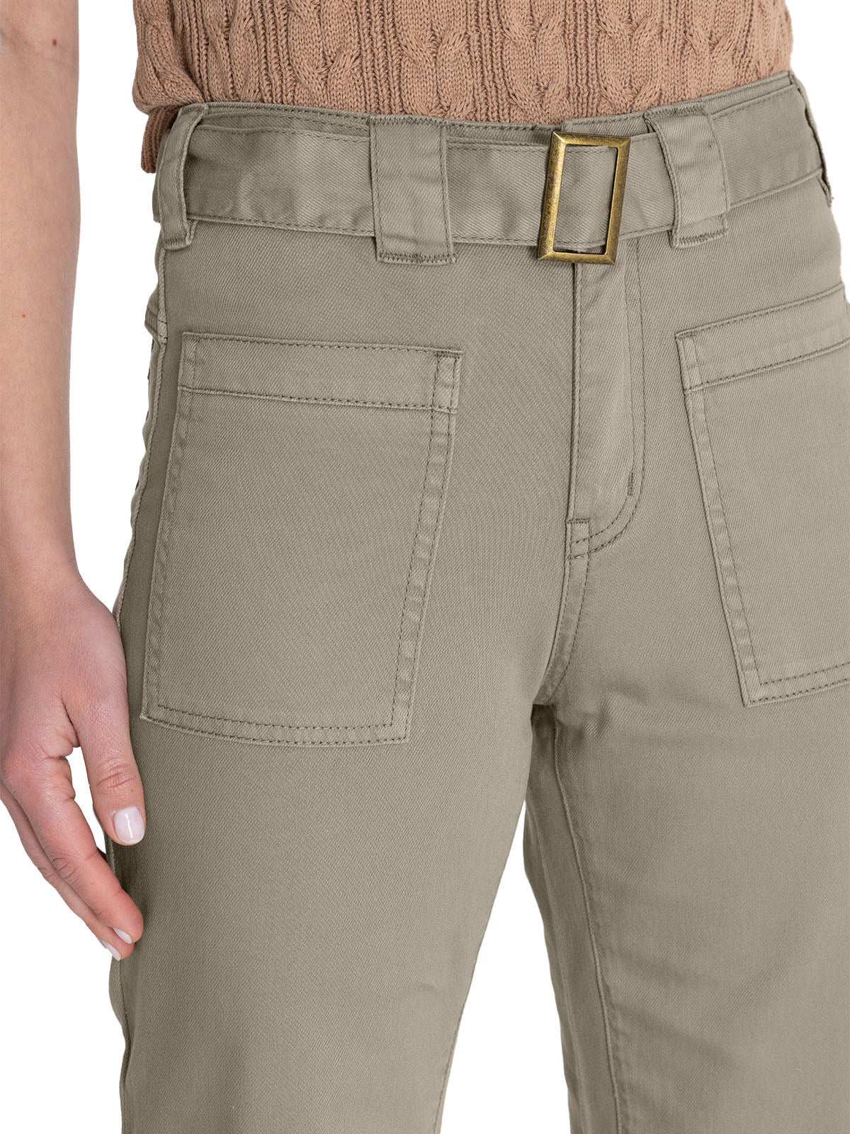 Jeans Algodón Orgánico Mujer Remao Verde Rockford
