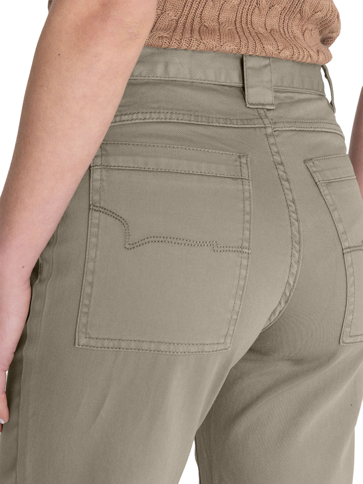 Jeans Algodón Orgánico Mujer Remao Verde Rockford