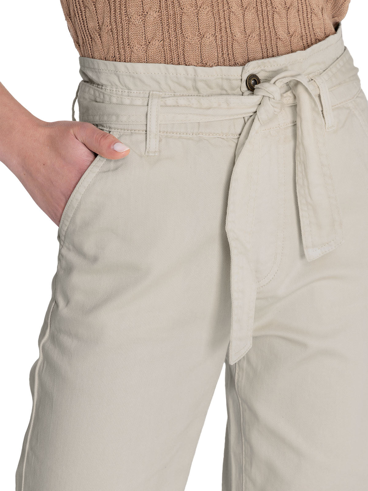 Jeans Algodón Orgánico Mujer Oreon Beige Rockford