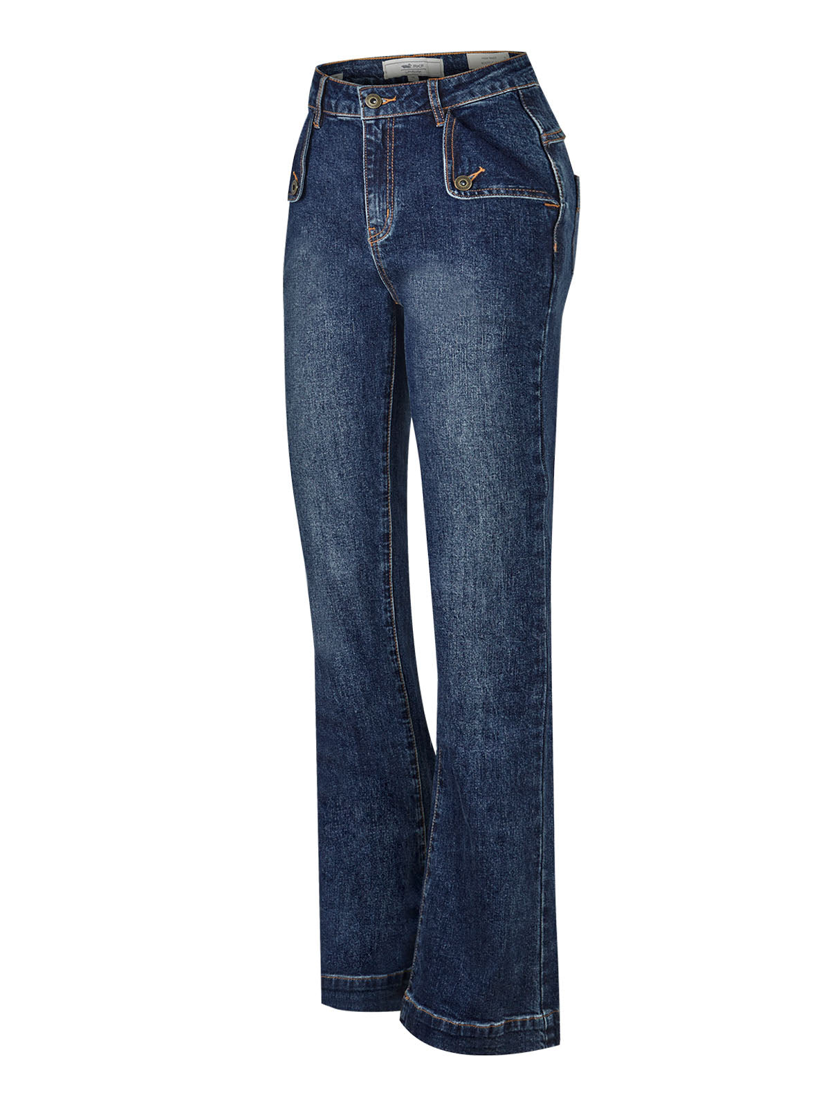 Jeans Algodón Orgánico Mujer Brick Azul Rockford