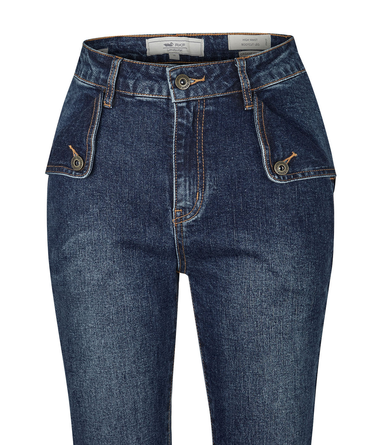 Jeans Algodón Orgánico Mujer Brick Azul Rockford