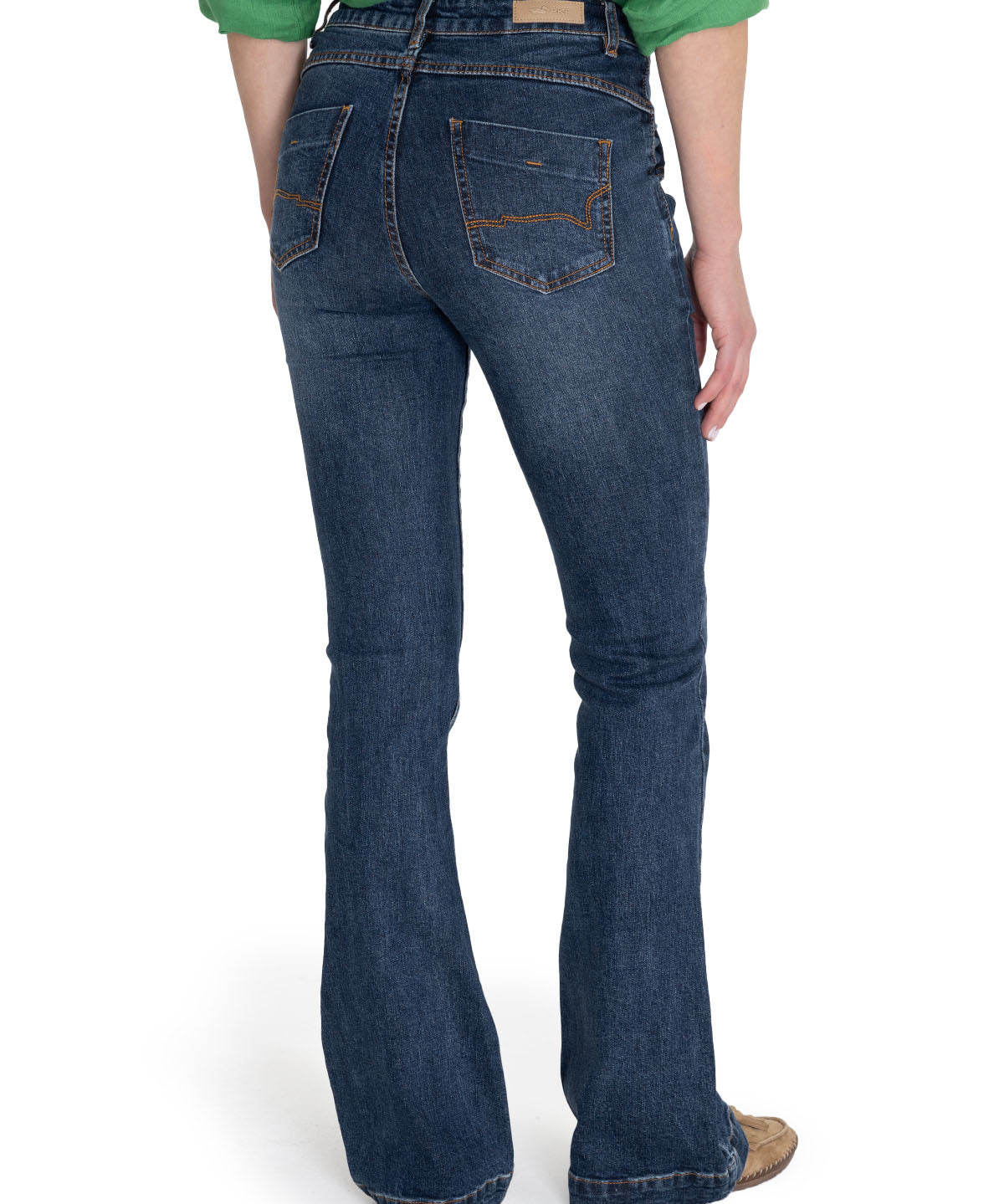 Jeans Algodón Orgánico Mujer Brick Azul Rockford
