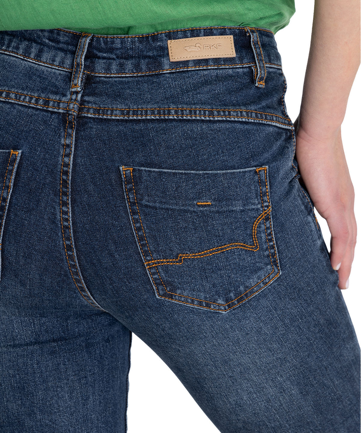 Jeans Algodón Orgánico Mujer Brick Azul Rockford