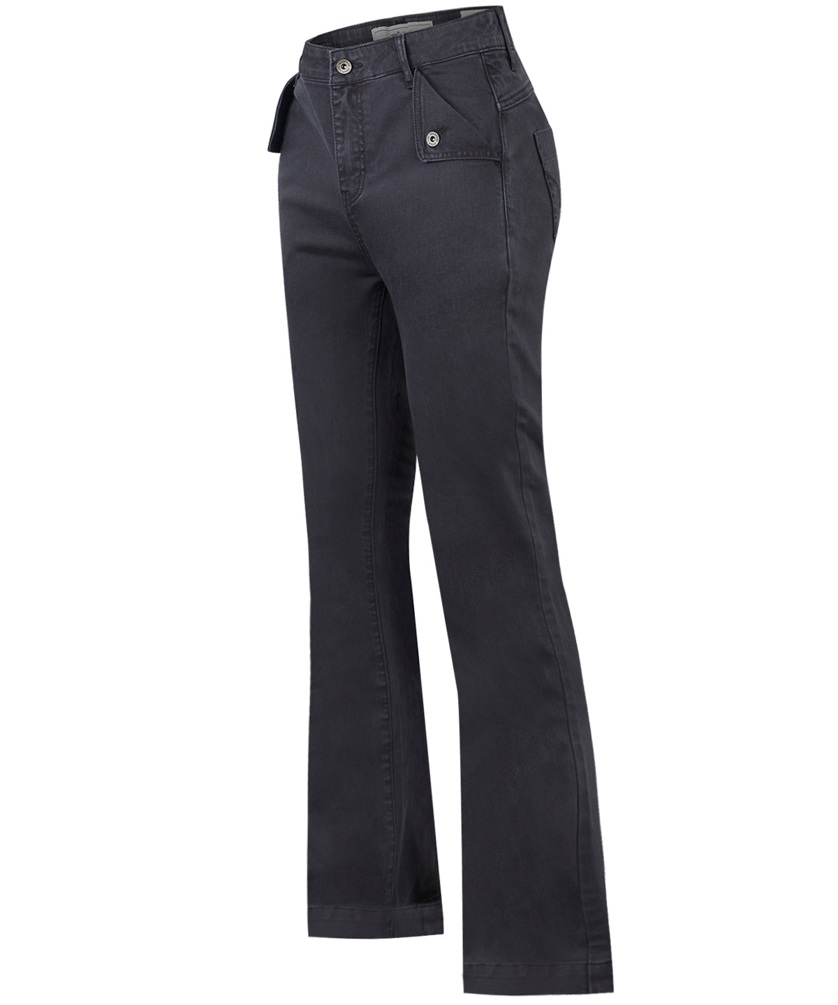 Jeans Algodón Orgánico Mujer Brick Gris Oscuro Rockford