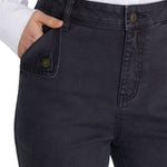 Jeans Algodón Orgánico Mujer Brick Gris Oscuro Rockford