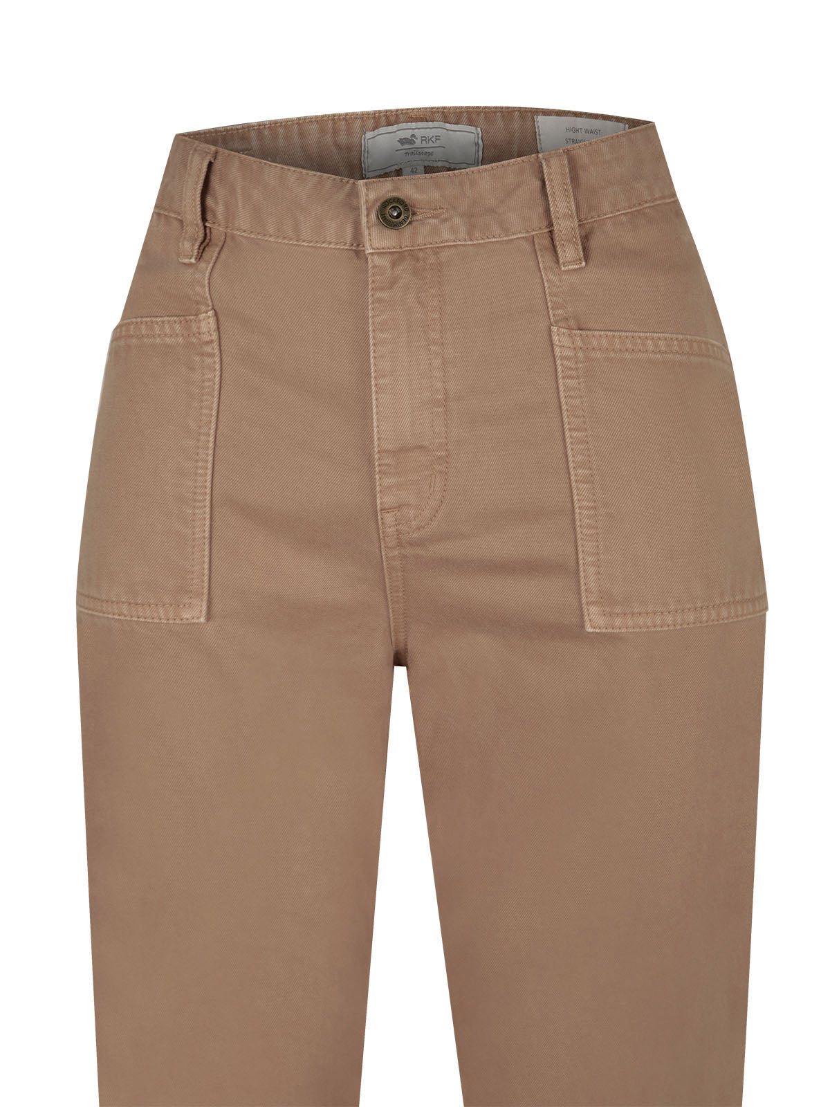 Jeans Algodón Orgánico Mujer Noa Café Rockford