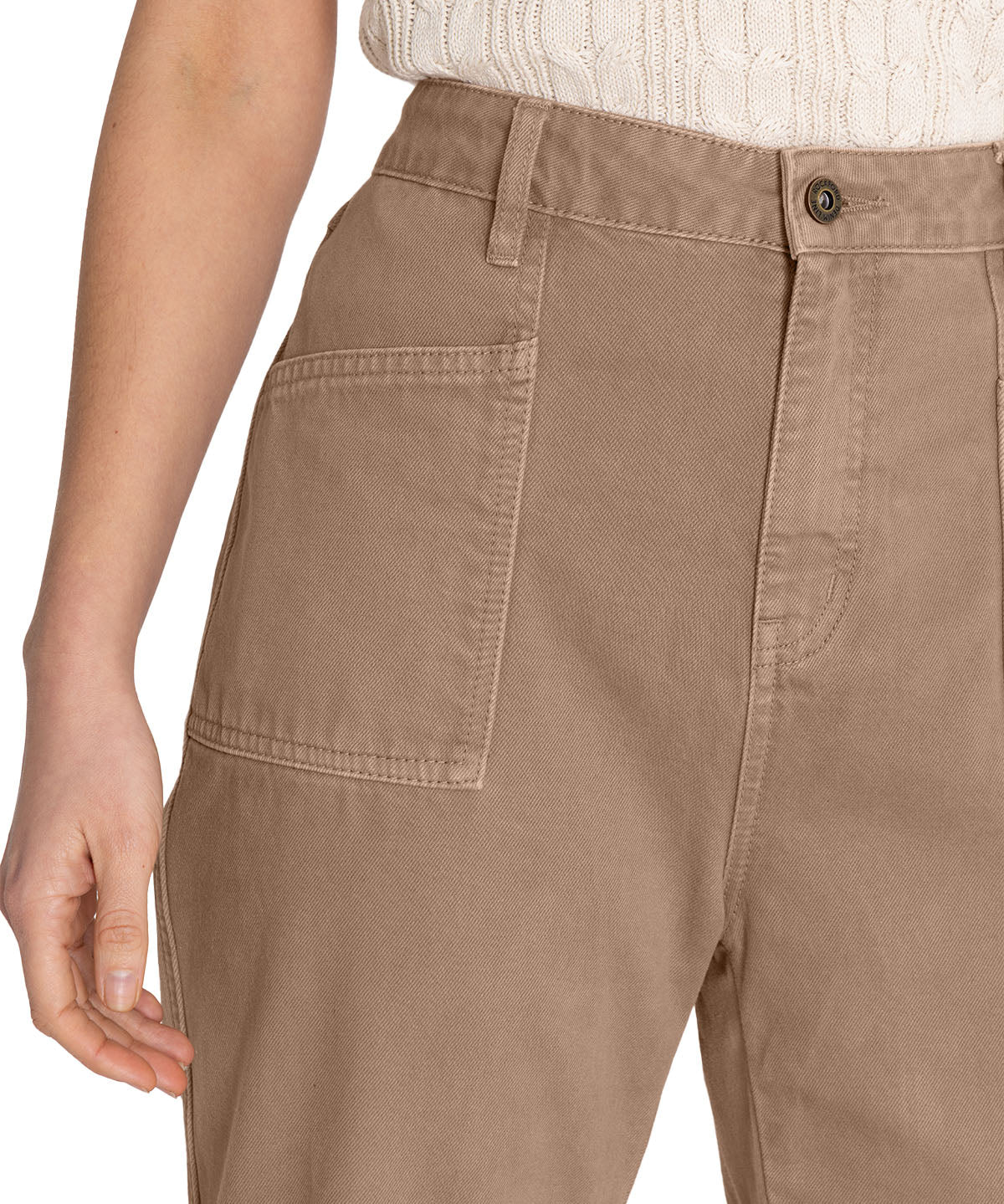 Jeans Algodón Orgánico Mujer Noa Café Rockford
