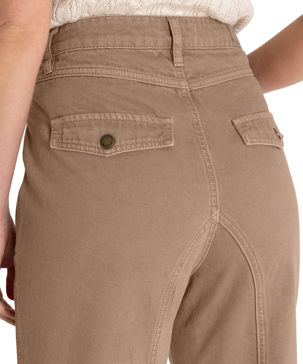 Jeans Algodón Orgánico Mujer Noa Café Rockford