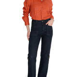 Jeans Algodón Orgánico Mujer Noa Azul Rockford