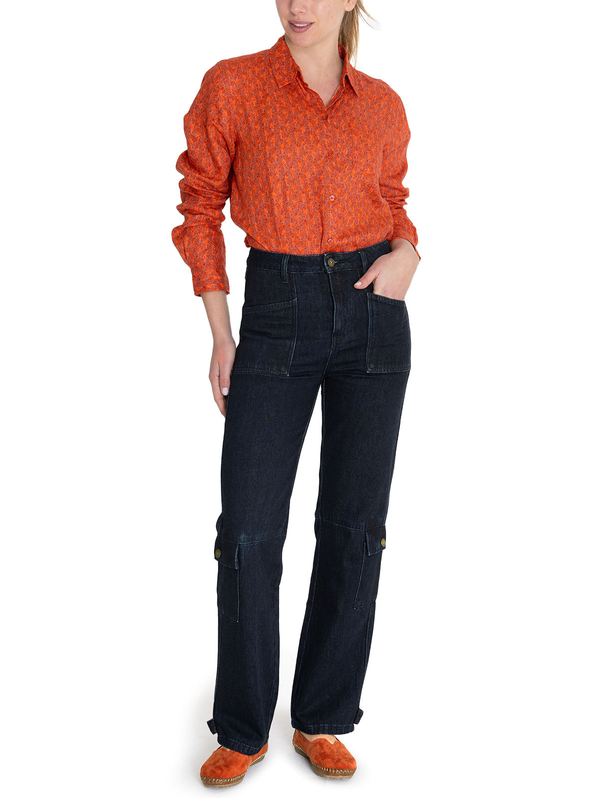 Jeans Algodón Orgánico Mujer Noa Azul Rockford