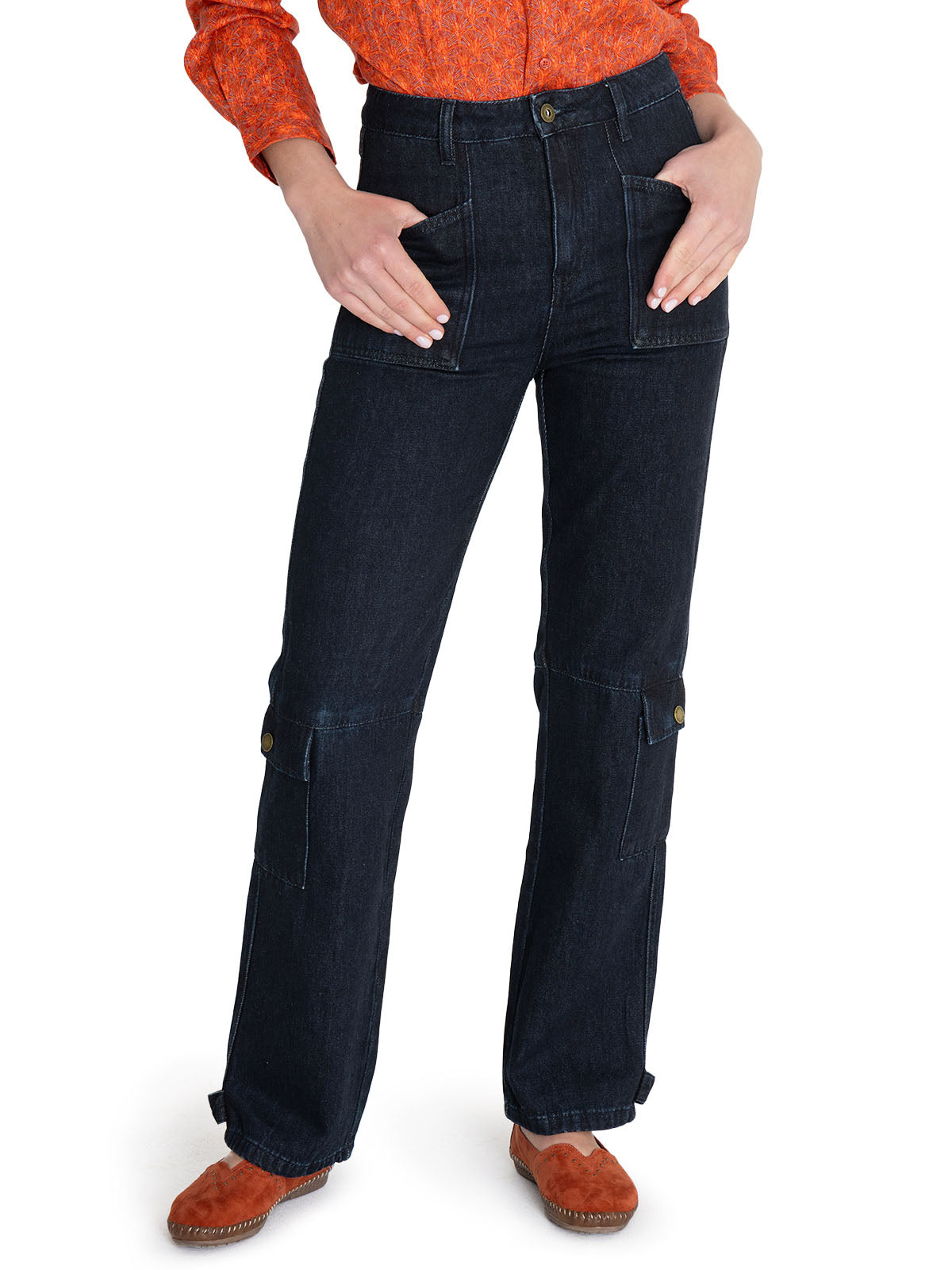 Jeans Algodón Orgánico Mujer Noa Azul Rockford