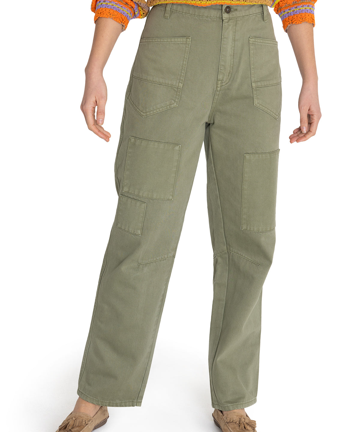Jeans Algodón Orgánico Mujer Garda Verde Rockford