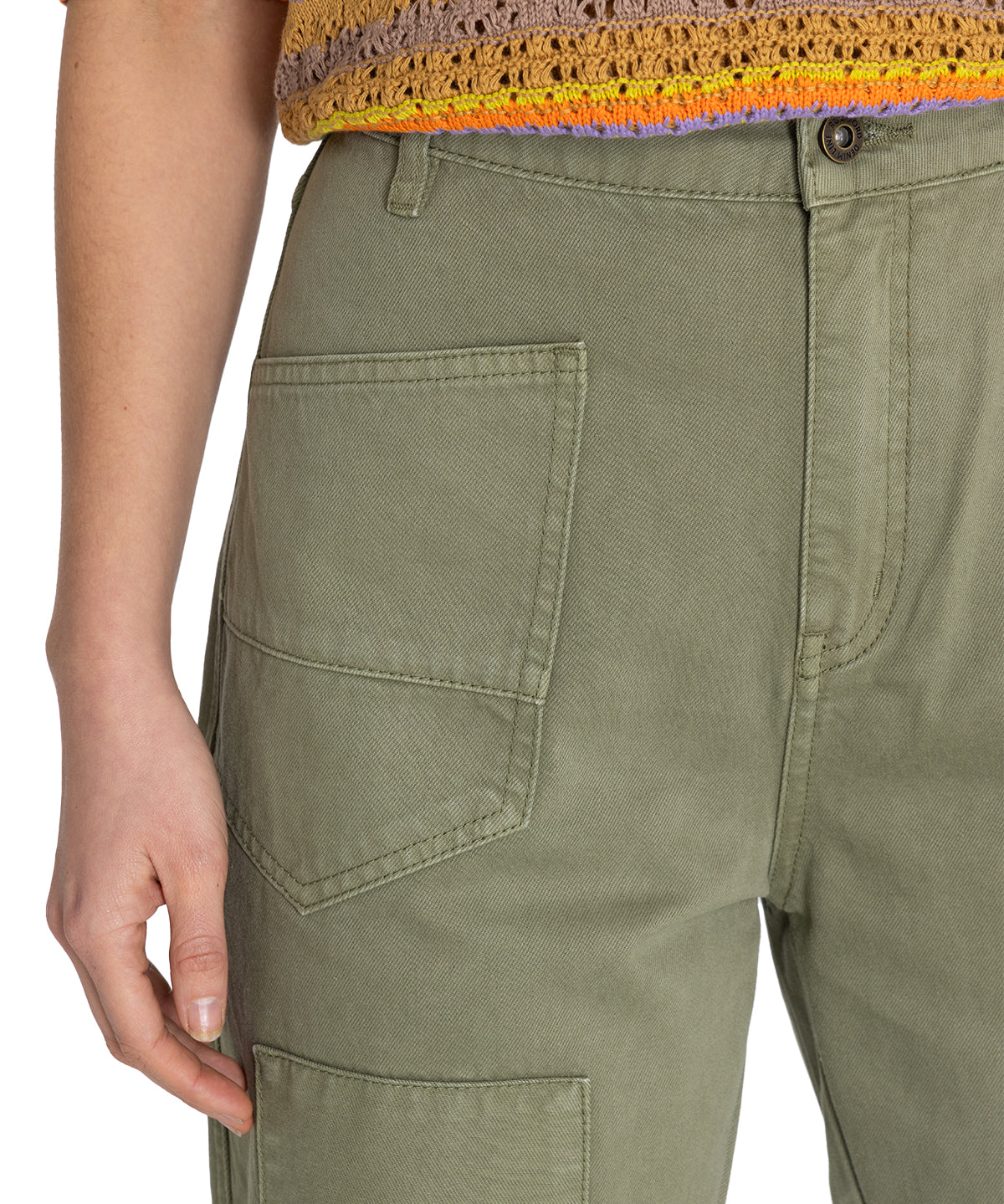 Jeans Algodón Orgánico Mujer Garda Verde Rockford
