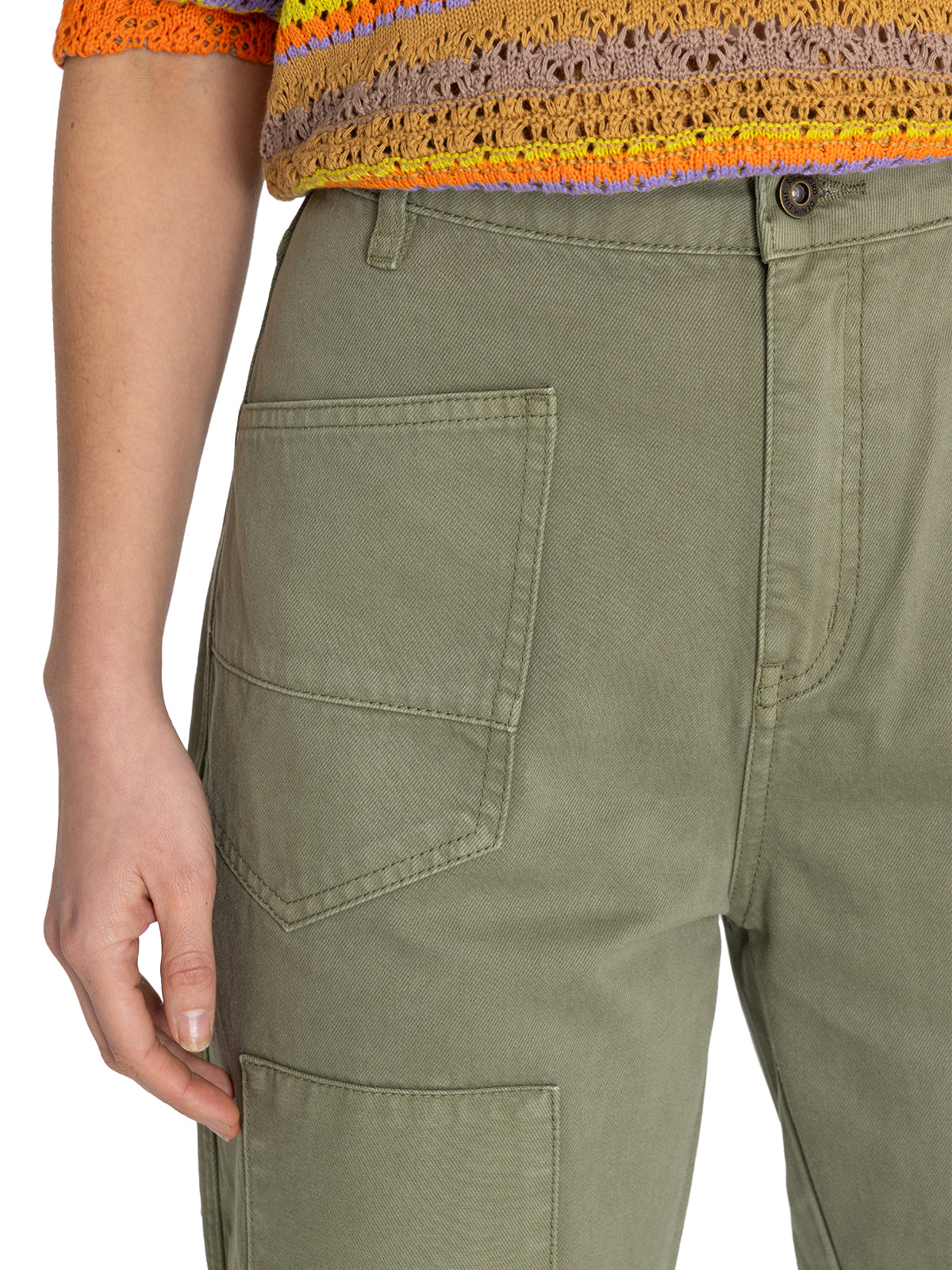 Jeans Algodón Orgánico Mujer Garda Verde Rockford