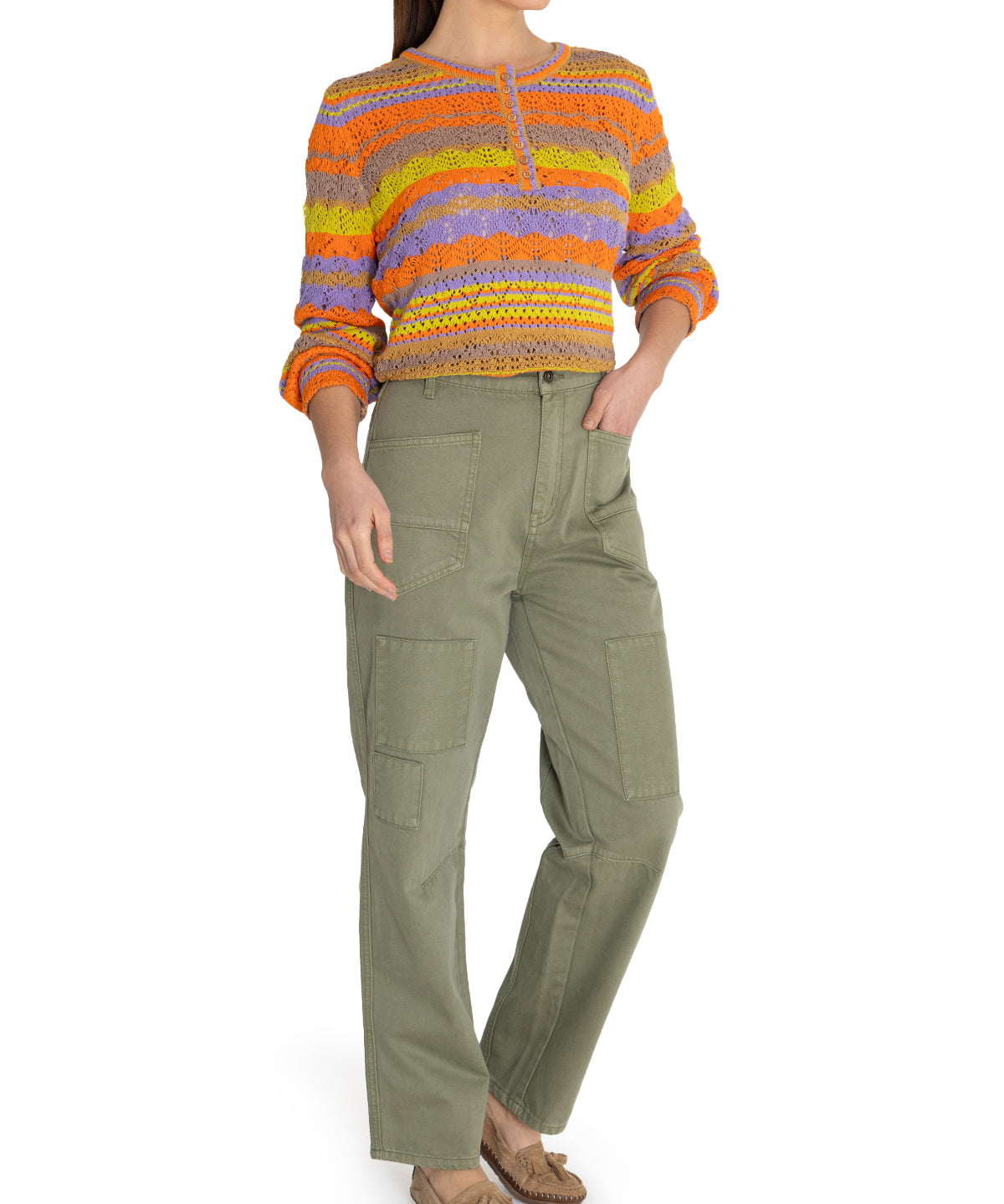 Jeans Algodón Orgánico Mujer Garda Verde Rockford