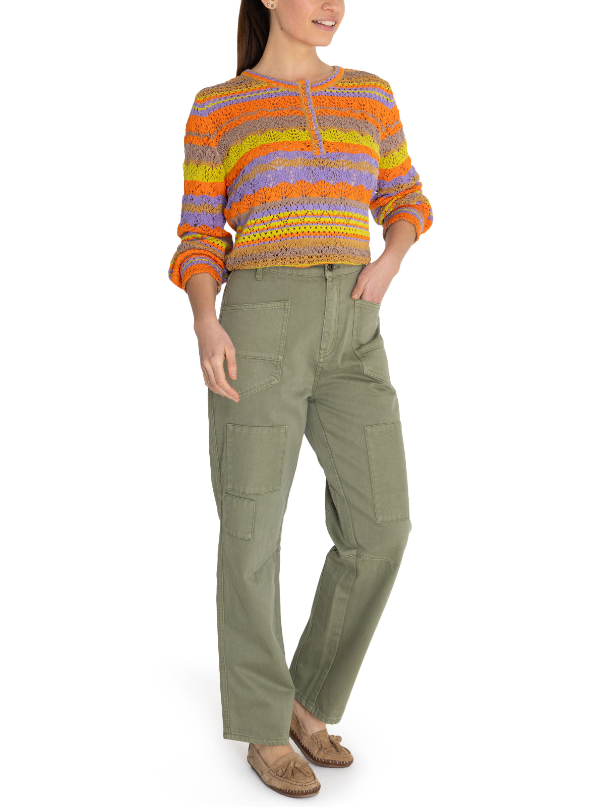 Jeans Algodón Orgánico Mujer Garda Verde Rockford