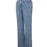 Jeans Algodón Orgánico Mujer Garda Azul Rockford