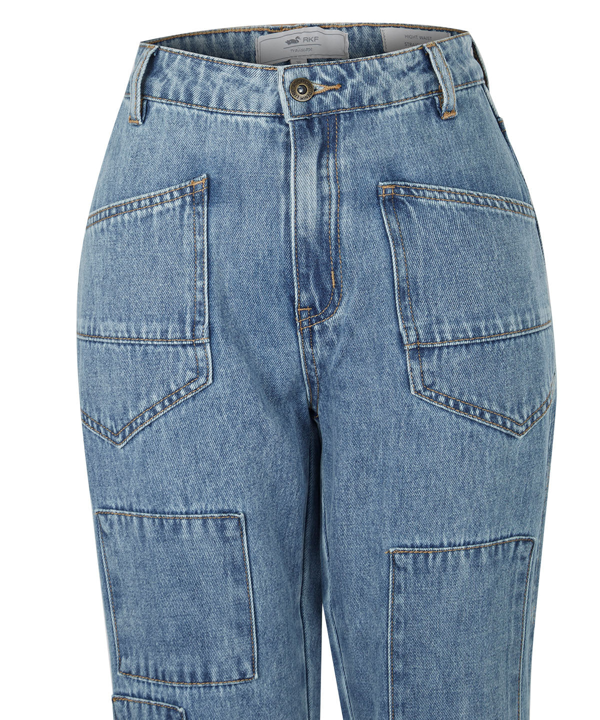 Jeans Algodón Orgánico Mujer Garda Azul Rockford