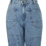 Jeans Algodón Orgánico Mujer Garda Azul Rockford