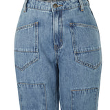 Jeans Algodón Orgánico Mujer Garda Azul Rockford