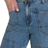 Jeans Algodón Orgánico Mujer Garda Azul Rockford