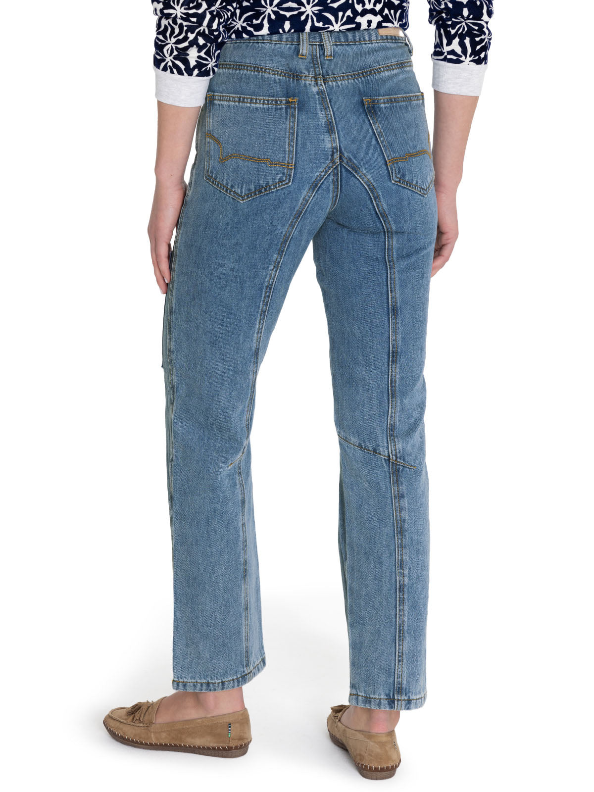 Jeans Algodón Orgánico Mujer Garda Azul Rockford