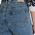 Jeans Algodón Orgánico Mujer Garda Azul Rockford