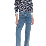 Jeans Algodón Orgánico Mujer Garda Azul Rockford
