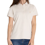 Polera Algodón Pima Mujer Sandie Beige Rockford