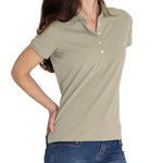 Polera Algodón Pima Mujer Sandie Oliva Rockford