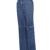 Jeans Algodón Mujer Traful Azul Rockford