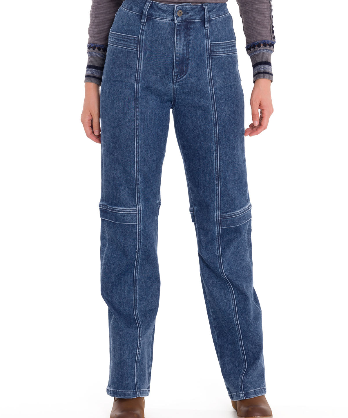 Jeans Algodón Mujer Traful Azul Rockford