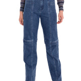 Jeans Algodón Mujer Traful Azul Rockford