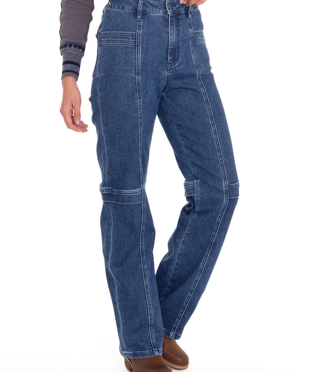 Jeans Algodón Mujer Traful Azul Rockford