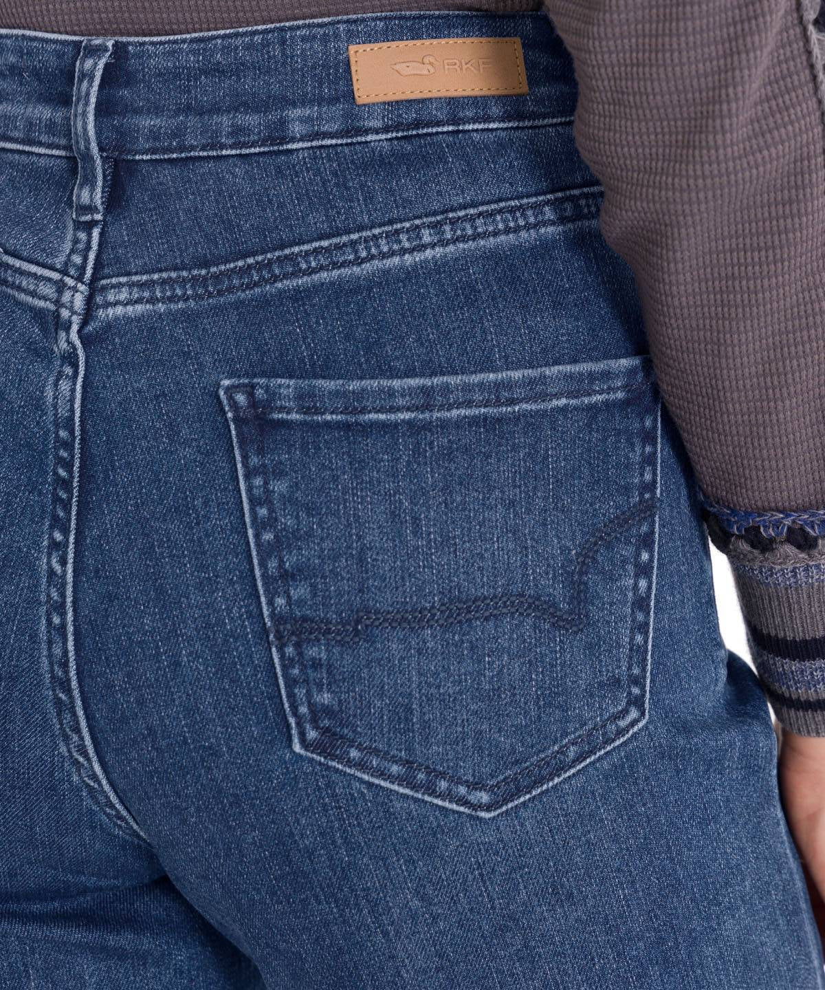 Jeans Algodón Mujer Traful Azul Rockford
