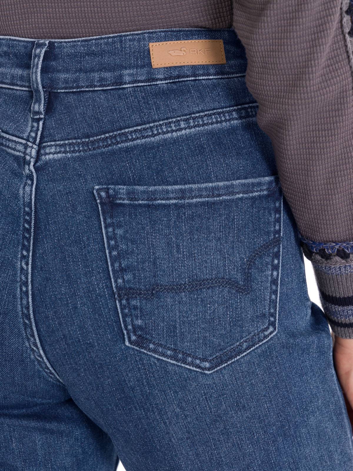 Jeans Algodón Mujer Traful Azul Rockford