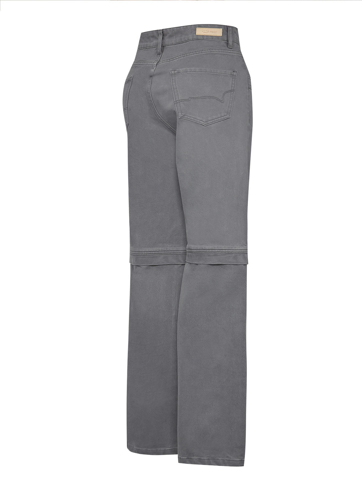 Jeans Algodón Mujer Traful Gris Rockford