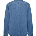 Blusa Algodón Orgánico Mujer Kilimanjaro Azul Rockford