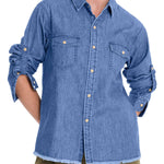 Blusa Algodón Orgánico Mujer Kilimanjaro Azul Rockford