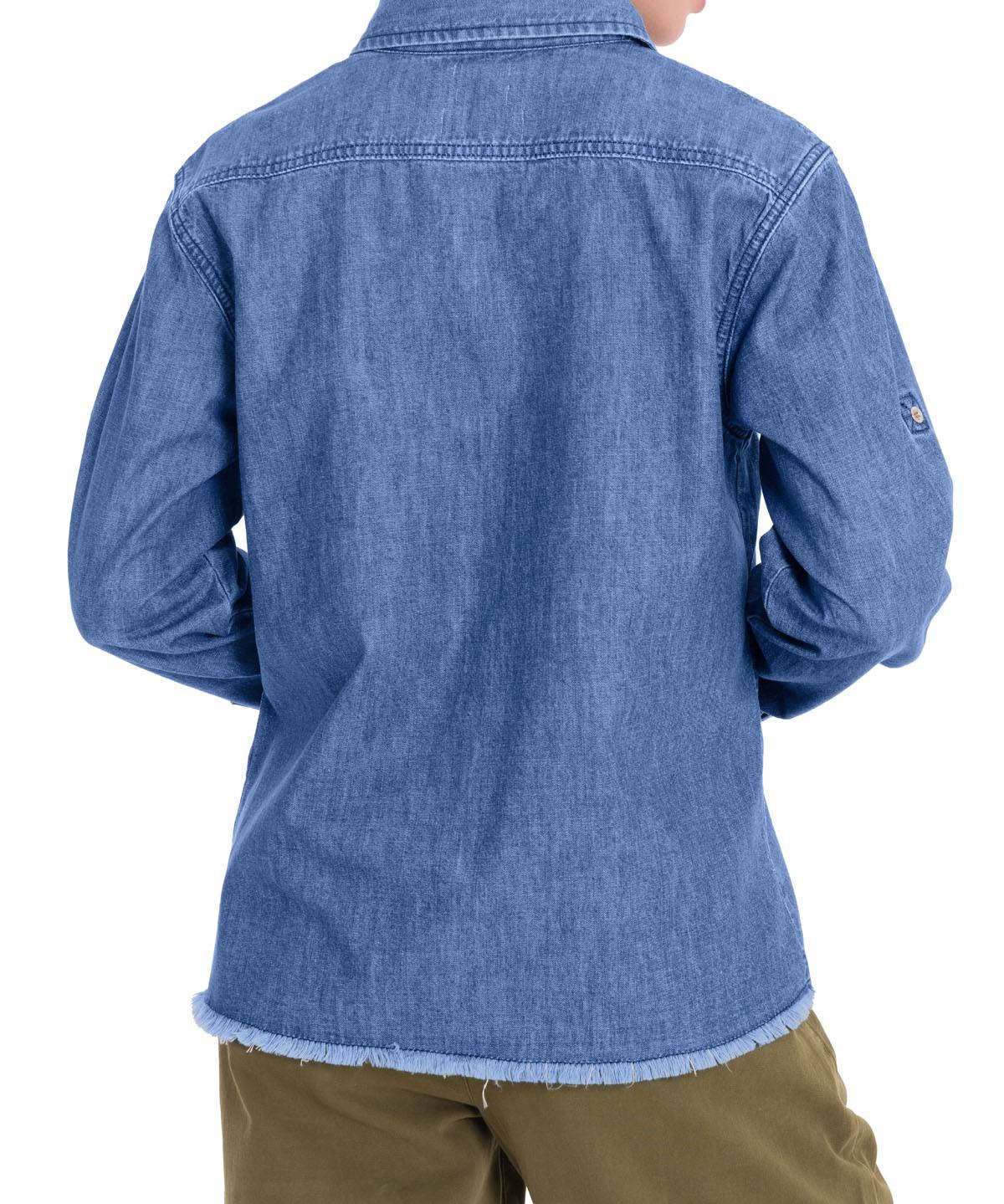 Blusa Algodón Orgánico Mujer Kilimanjaro Azul Rockford