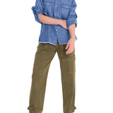 Blusa Algodón Orgánico Mujer Kilimanjaro Azul Rockford