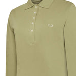 Polera Algodón Pima Mujer Godwin Verde Rockford