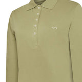 Polera Algodón Pima Mujer Godwin Verde Rockford