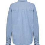 Blusa Algodón Mujer Dinam Azul Rockford